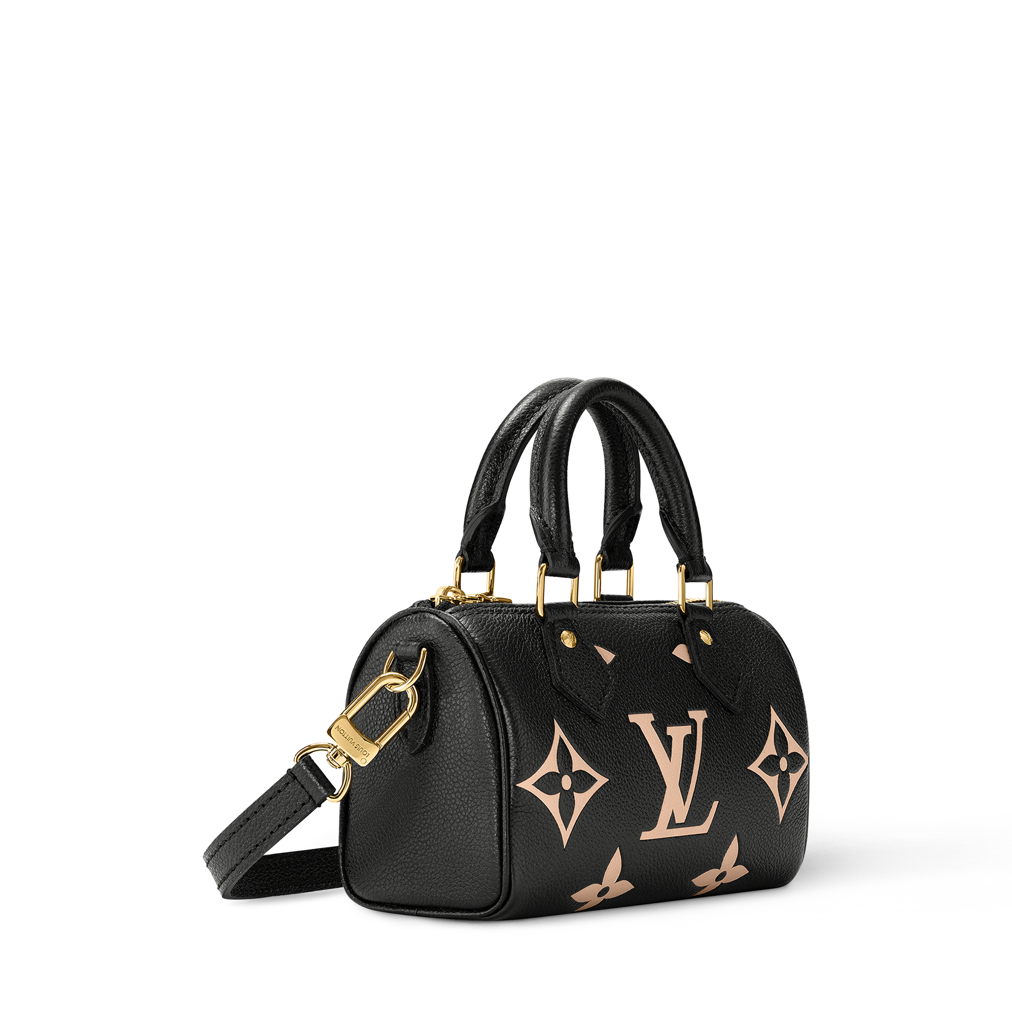 Nano Speedy Bicolor Monogram Empreinte Leather - Luxury Wallets
